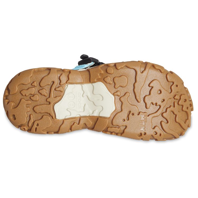 Crocs PU Casual Comfortable Beach Sandals Unisex Sandals Bone-White 208173-2Y3