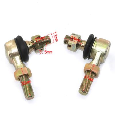 1Pair Metal M10 M12 Tie Rod Ball Joint For 50cc 70cc 90cc 110cc 125cc 150cc 200cc 250cc ATV Quad 4-Wheeler