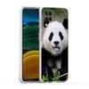 Fubao panda Phone Case for Samsung A13 A15 A25 A35 A51 A55 A71 A21S A11 A31 A52 A41 A23 A53 A73 A32 5G A03S A05s Clear Cover