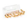 Set Hoops, Stainless Steel Hoop Earrings for Women, Geometric Round Square Huggies Hoops Earrings Cartilage Punk Jewelry