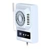 Reptile Ventilation Fan Thermometer Reptile Tank Fan Nonslip Digital Display Quiet for Myna Parrots Enclosure Box Pets Canary