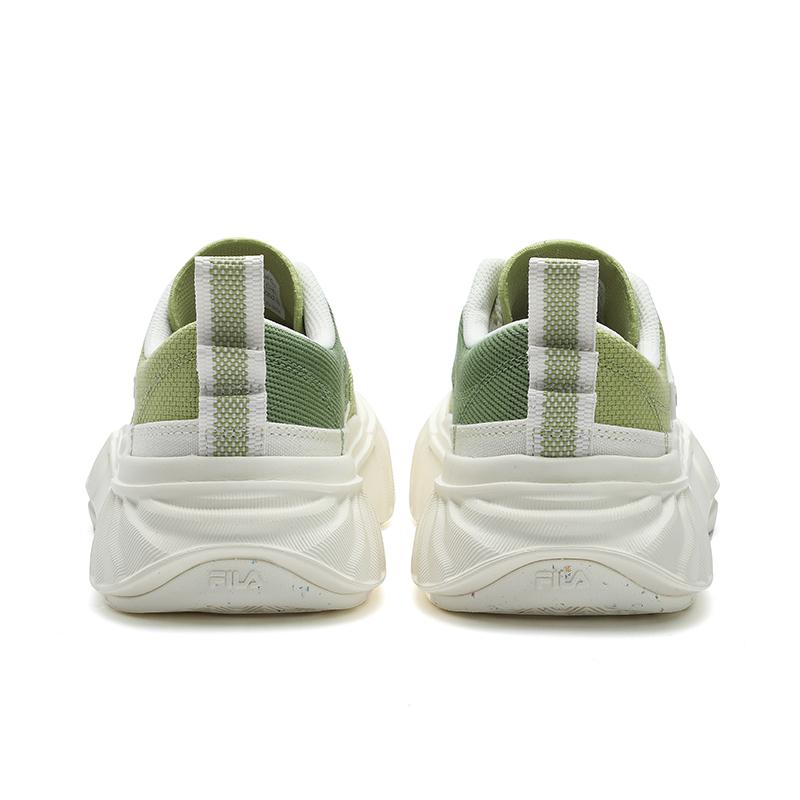 FILA Fosso Retro Casual Fashion Slip Resistant Durable Low Top Canvas Shoes Women sneaker Green F12W422304FGJ