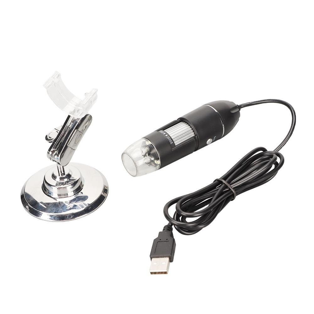 with 8 LED Digital Microscope 50X-1600X Magnification Handheld Microscope  Smartphone