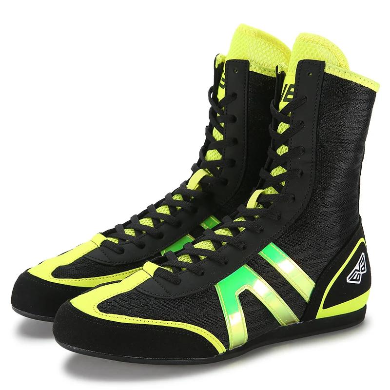 Men Wrestling Shoes Comfortable Fighting Training Adult Professional Competition Boxing Shoes Original Non-Slip Wrestling Boots
