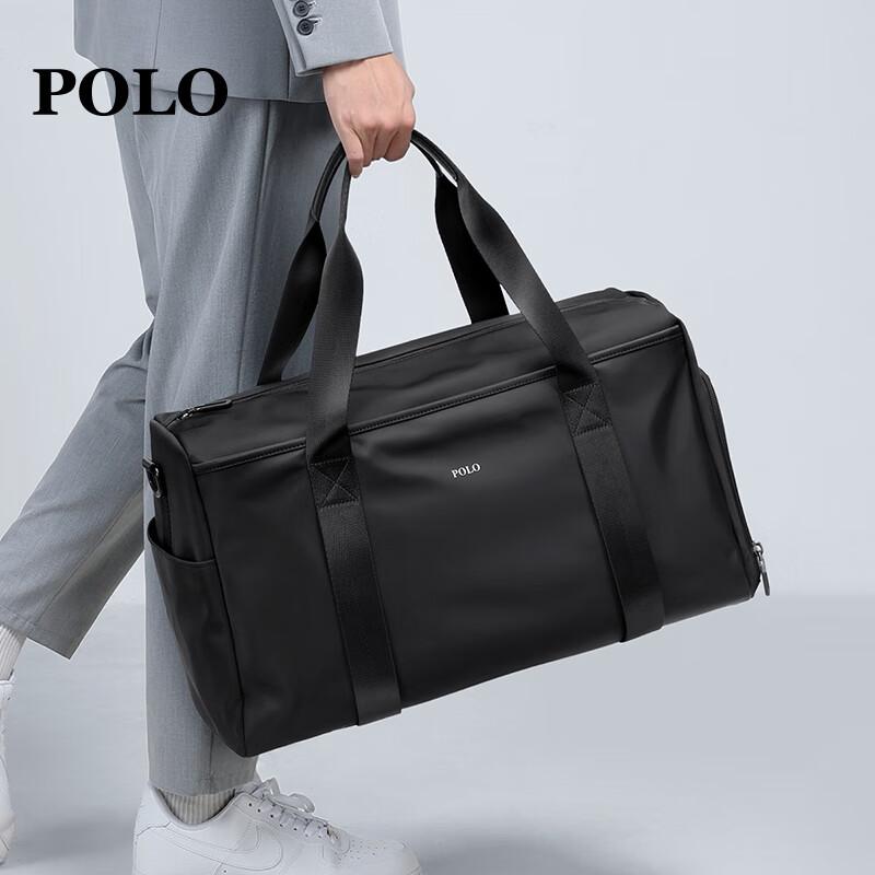 Polo Travel Bag, Men's Handbag, Large Capacity Shoulder Crossbody Bag, Sports Fitness Bag, Business Trip Luggage Bag