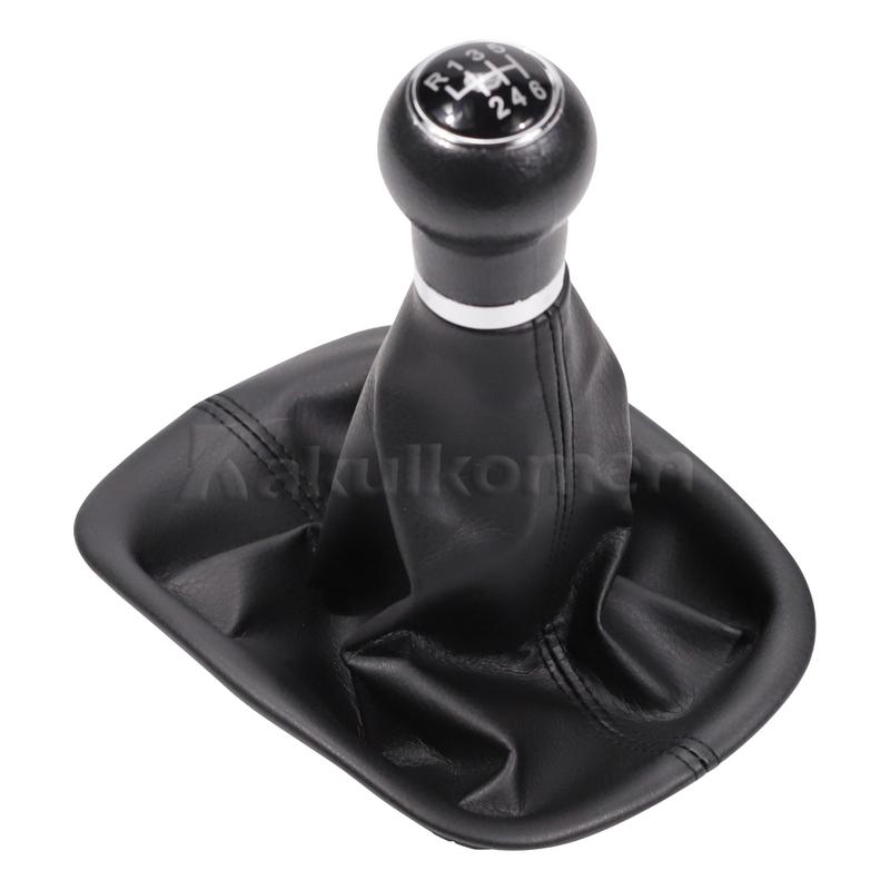 For VW Passat B5 B5.5 B6 1997-2005 5/6 Speed Gear Shift Knob Shifter Gearstick Lever Gaiter Boot Cover Car Styling