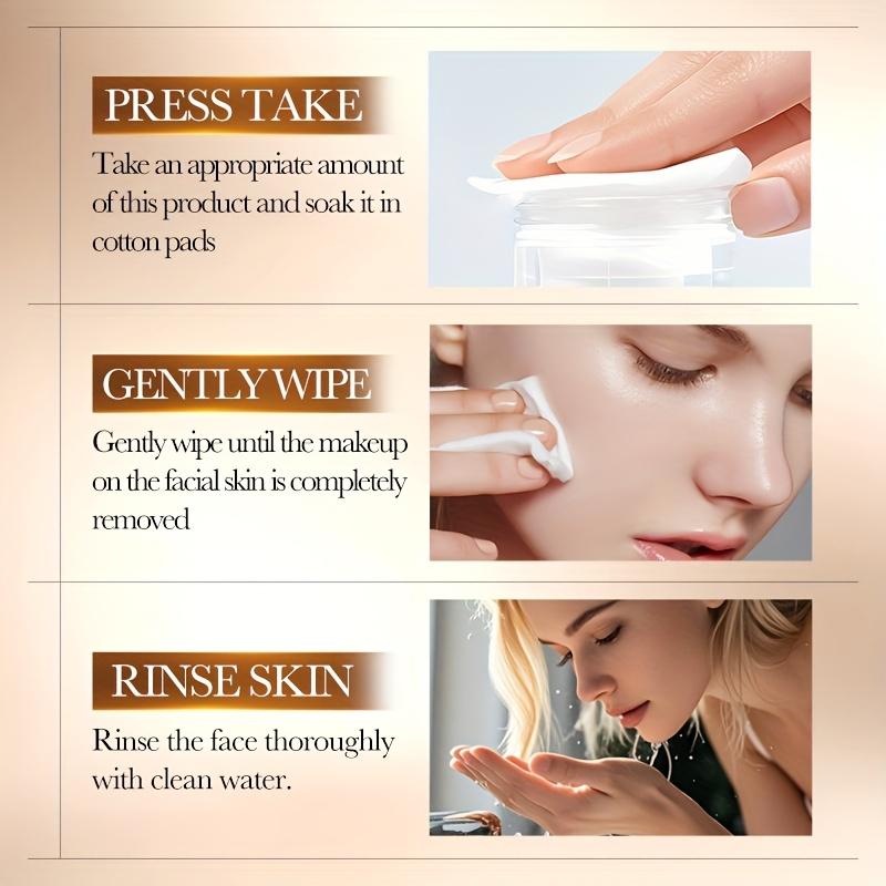 300ml Rice Original Pulp Gentle Refreshing Makeup Remover Cleansing Water for Thorough Makeup Removal and Skin Care