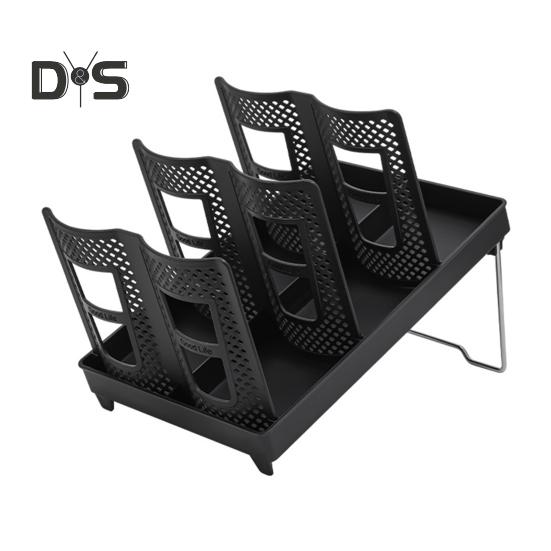 Porta-copos ajustável, dispensador de copos descartáveis com painéis removíveis, organizador de copos para bebidas na sala de estar, para cápsulas de café, canudos