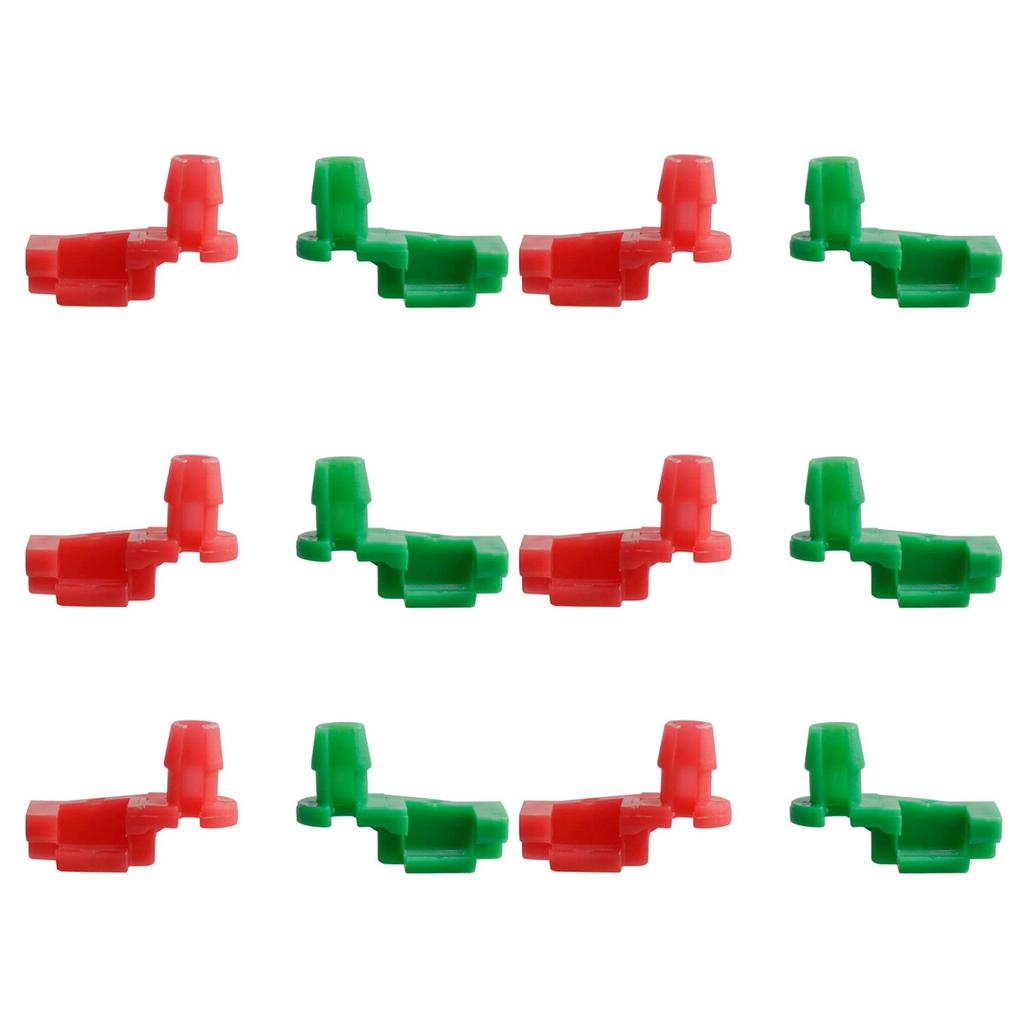 5 Pair Left and Right Tailgate Handle Rod Clips for OEM Handle Replacement Tailgate Handle Rod Clips