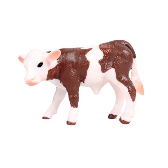 Realistic Cow Cattle Figurine Model Crafts Ornaments Educational Kids Toy Gift
