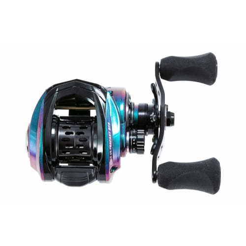 AbuGarcia REVO ULTRACAST BF8-L Linkshand Kurbel aus Carbon Ausgestattet mit Bait Finesse Spule Salzwasserbeständig Superhohe Übersetzung