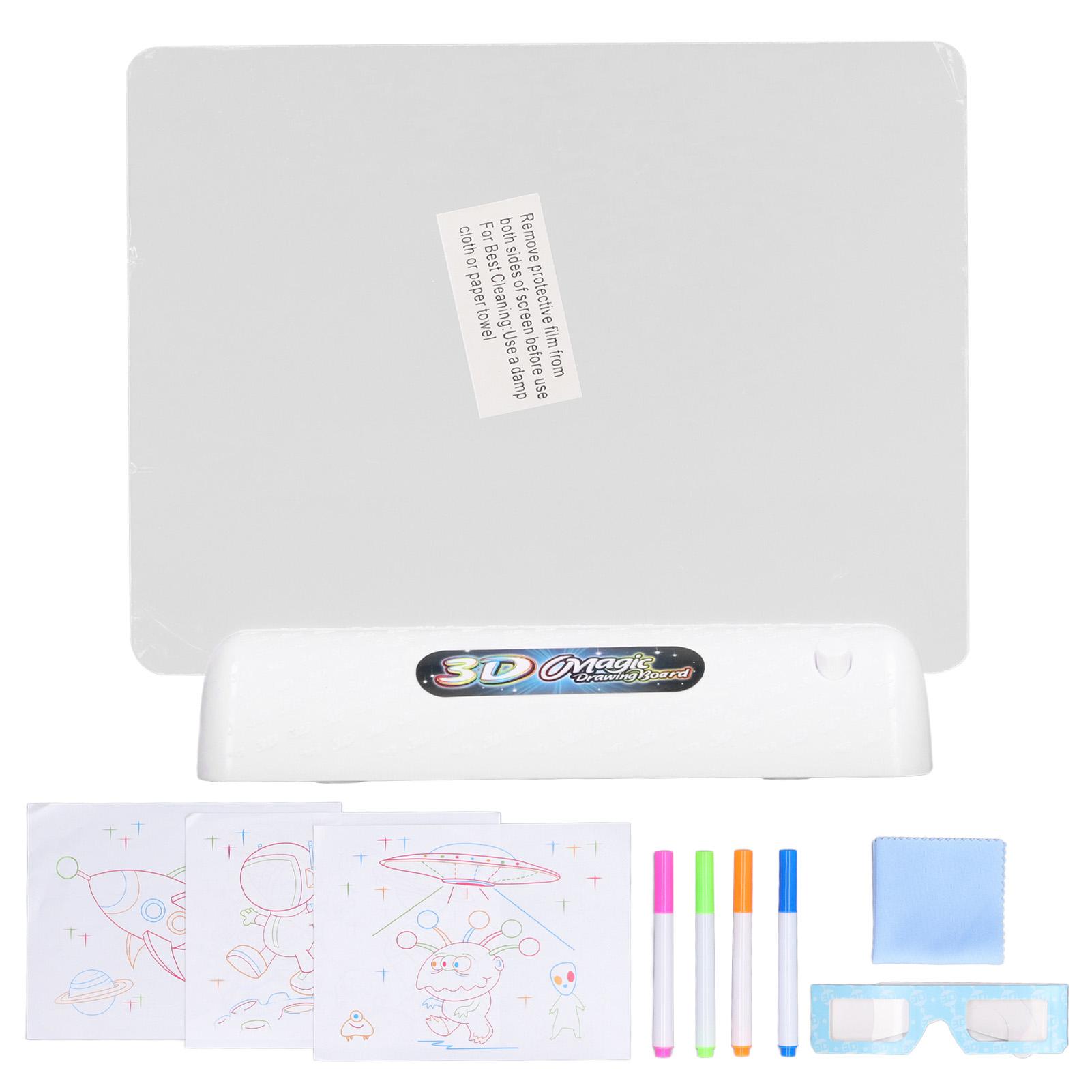 

Ультратонкая световая доска Сделай сам 3D Светящаяся Цветная Доска для Рисования для Детей Детей Динозавр