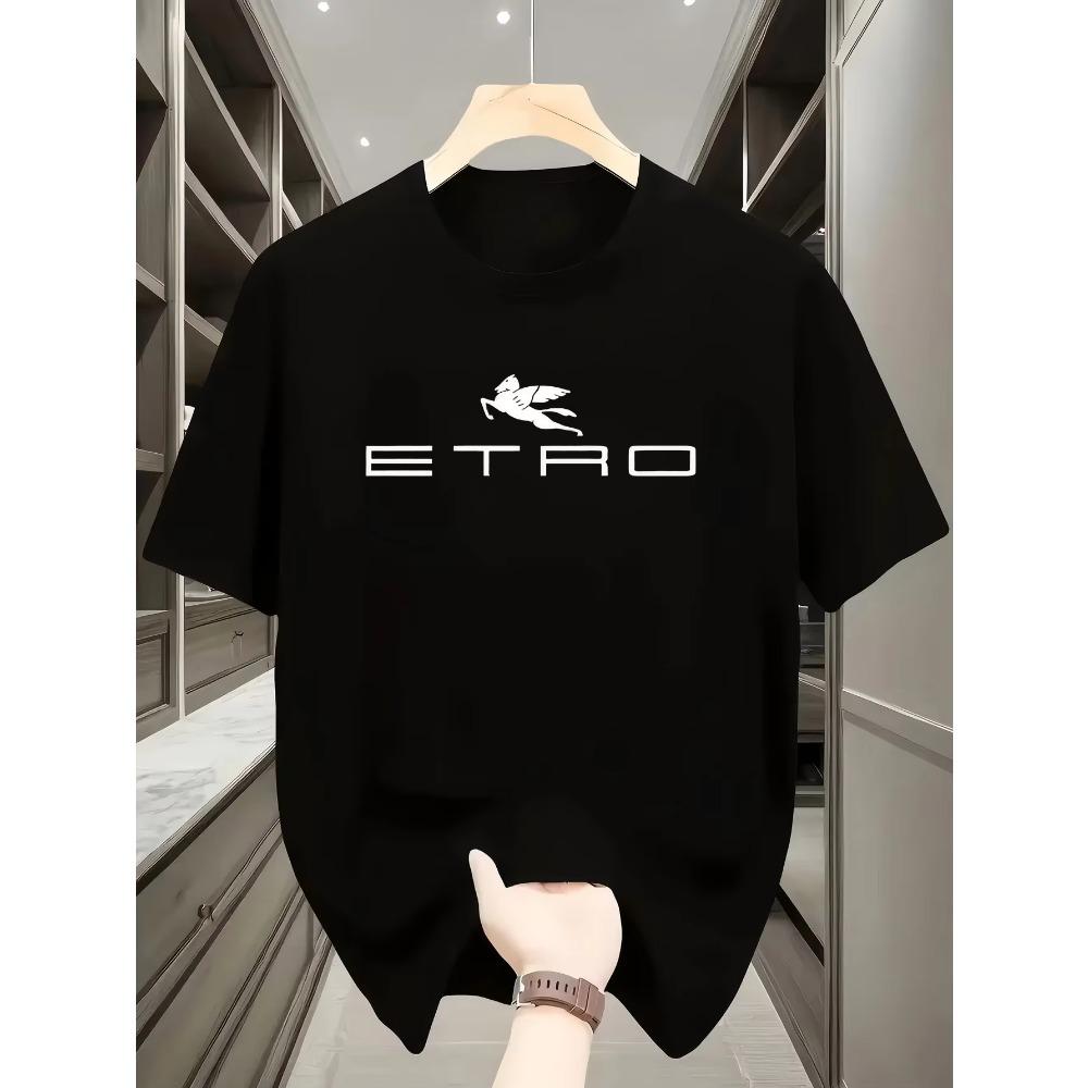 T-shirt  Sports Printing Fashionable Men's Sports Summer Harajuku Casual Short Sleeve O Neck