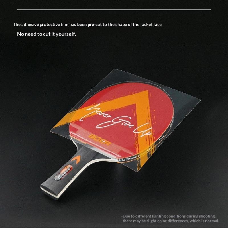 2/4/10Pcs Ping Pong Racket Rubber Protective Film Sticky Transparent Maintenance Cover Table Tennis Racket Protection Film