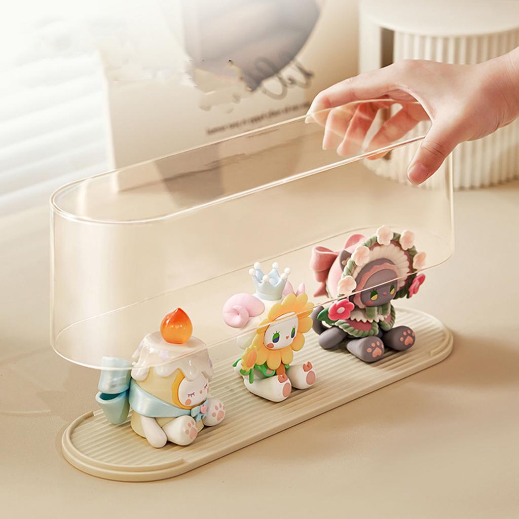 Clear Display Case for Action Figures Dustproof Doll Display Case Figure Collectibles Display Box