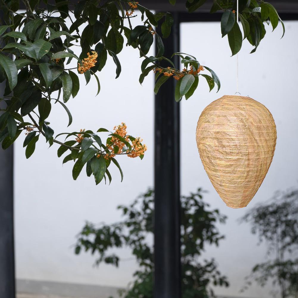 1-10 Stück Wespennest-Lockvogel, Hornissen-Abschreckungsmittel, ungiftig, gefälschtes Nest, Bienenlockvogel, Bienenstock-Laternen zum Aufhängen, Terrassen- und Gartenabwehrfalle