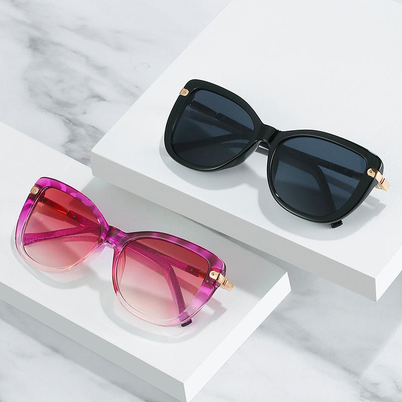 Cat-Eye-Sonnenbrille, Persönlichkeit, Gleiche Brille, Straßen-Sonnenbrille.