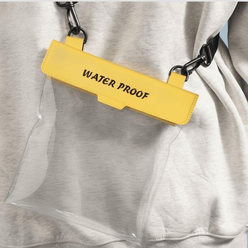 Large Size Waterproof Phone Pouch Clear Photo Capture Diving Phone Case Snow Days