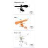 Mini Phone Cooling Fan Plug & Play Universal 3 Ports Small Fan for Summer Outdoor Walk Shopping Daily Use