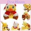 Žlutá měkká vánoční čepice Chocobo z Final Fantasy plyšová hračka panenka pro děti vánoční dárek