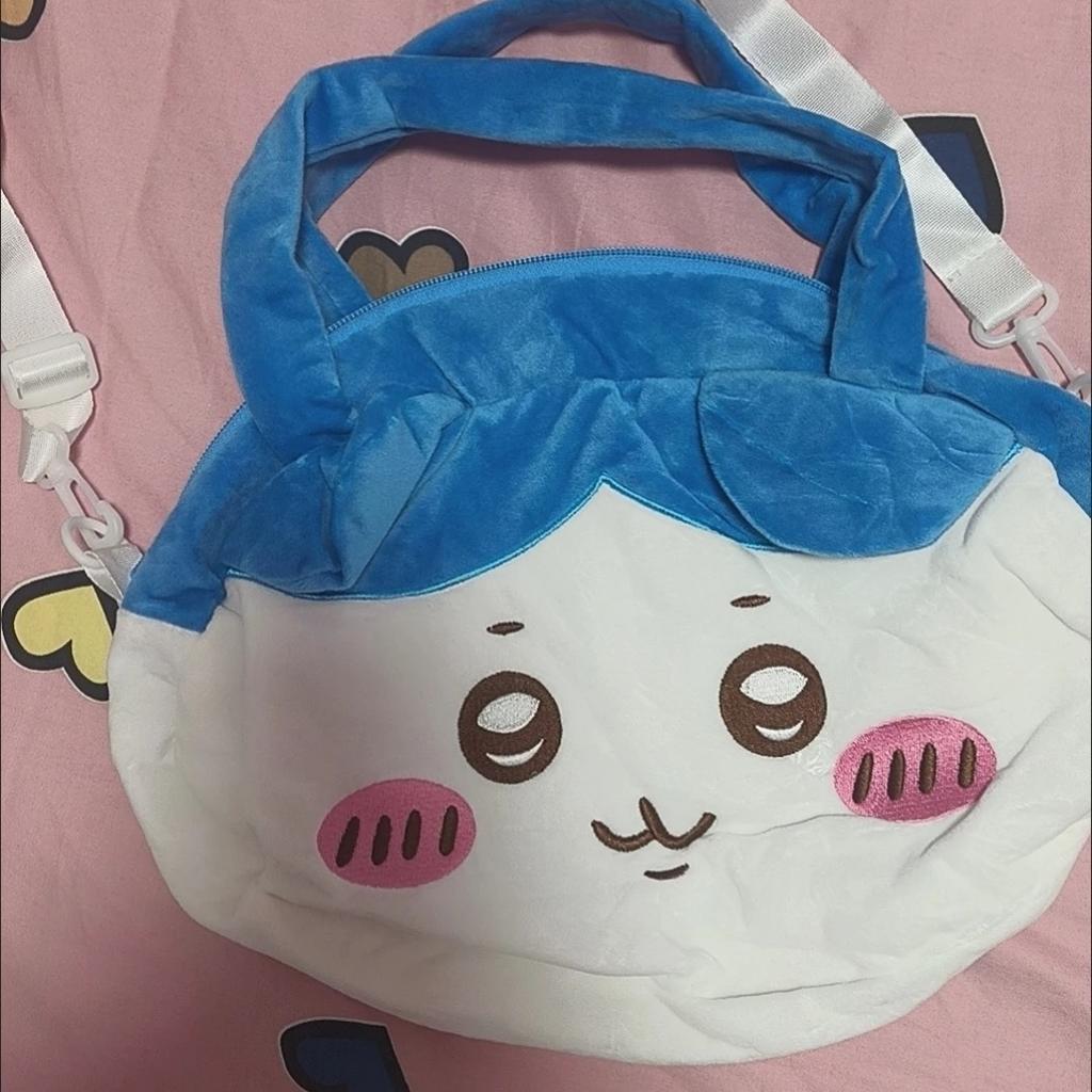 Cute Usagi Chiikawa Cartoon Backpack Skin-friendly Fluff Large Capacity Kawaii School Bag Girl New Style Sweetness Gifts