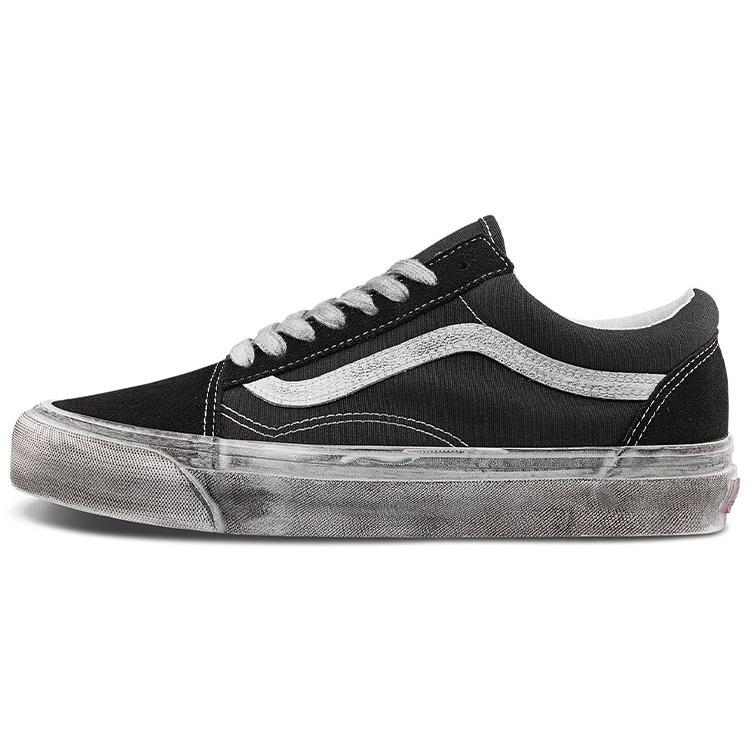 Vans OG Old Skool LX Stressed - Black White Men s VN0A5FBEBA2 EU 36