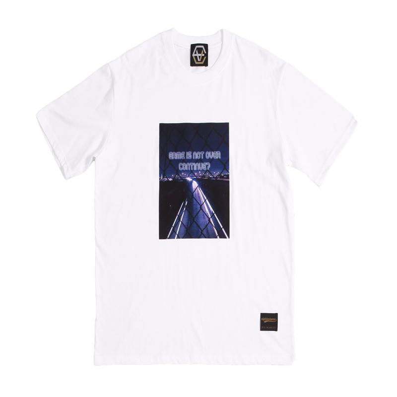 Eight Volume Ev Gameisnotover Tee (White) White/L