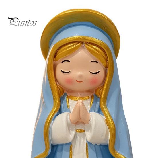 Statua da Giardino in Resina, Statuine di Bambine Carine, Mini Statuetta da Collezione in Preghiera, Decorazione per Camera da Letto Piccole Statue Ornamenti per Casa Ufficio Scrivania