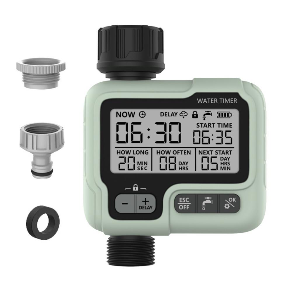 Automatic Water Timer Garden c Intelligent Sprinkler Used Outdoor to Save Water&Time
