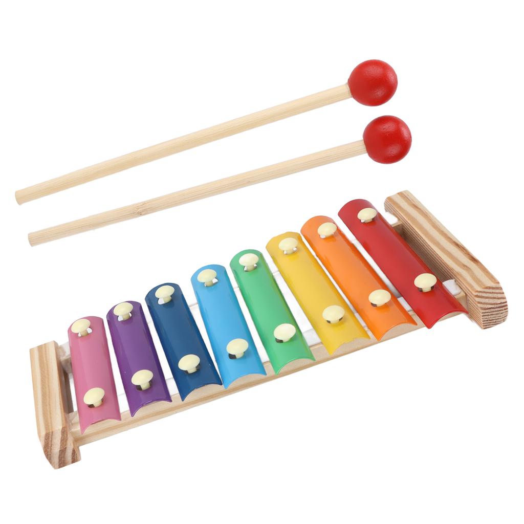 Baby Musikinstrument Spielzeug Pädagogisches Holzklavier Kleinkinder Musikspielzeug für Jungen Mädchen
