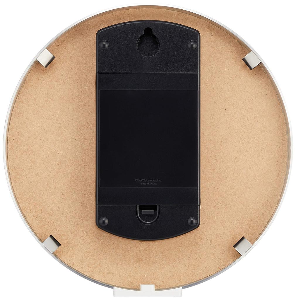 Lemnos Hängende Funkuhr Analog Mizuiro Aluminium Grau MIZUIRO GY Lemnos LC07-06