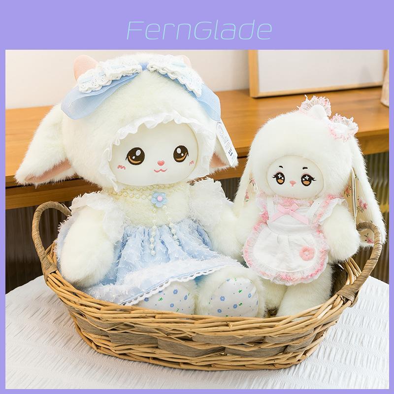 Nina Series Soft Plush Sheep Toy With Short Material For Girls And Kids