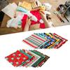 10Pcs Sewing Craft Fabric Christmas Cotton Fabric Twill Printing Fashionable Decorative DIY Cotton Cloth Sewing Craft Fabric
