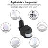 12V 220V Intelligent LED Motion Sensor Ultrathin LED Floodlight Outdoor Waterproof Adjustable Automatic Infrared PIR Movement Motion Sensor Detector