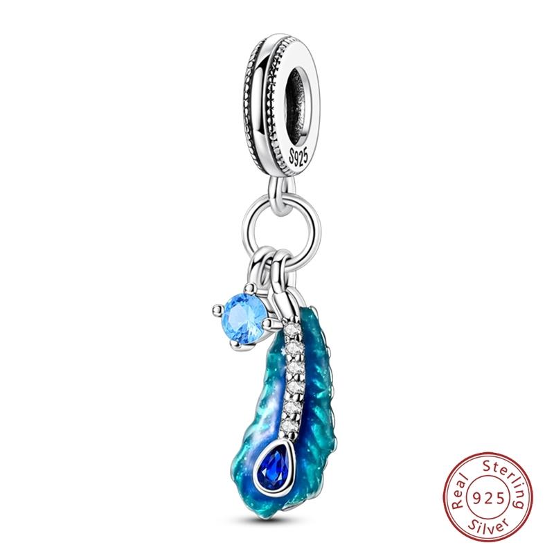 Süßer Kupfer Schildkröte Bogen Muschel Parfüm Kopfhörer Ballett Anhänger Perlen Passend für 3mm Armbänder DIY Feiner Schmuckherstellung