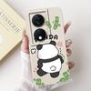 For Honor X7b Cute Panda Rabbit Cartoon Case HonorX7b X 7B 4G CLK-LX1 LX2 LX3 Camera Protective Soft Silicone Phone Cases