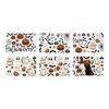 Static Cling Window Decals - Spooky Halloween Window Stickers For Indoor & Outdoor Decor