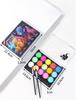 Face Paint Body Easy to Cosplay Fluorescent 15-Color Set, Paint, Safe, Non-Toxic, Wash, Quick-Drying, Eco-Friendly, Makeup, Eyeshadow, Eyeliner,