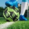 FC Seattle Sounders Size 5 Soccer Ball, Machine-Stitched PVC, Durable & High Bounce, All Ages Fit, fan merchandise, matches & outdoor use.