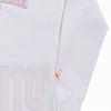 Puma X June Ambrose Buchstaben-Print Rundhals Langarm T-Shirt Damen Tops Weiß 532507-01