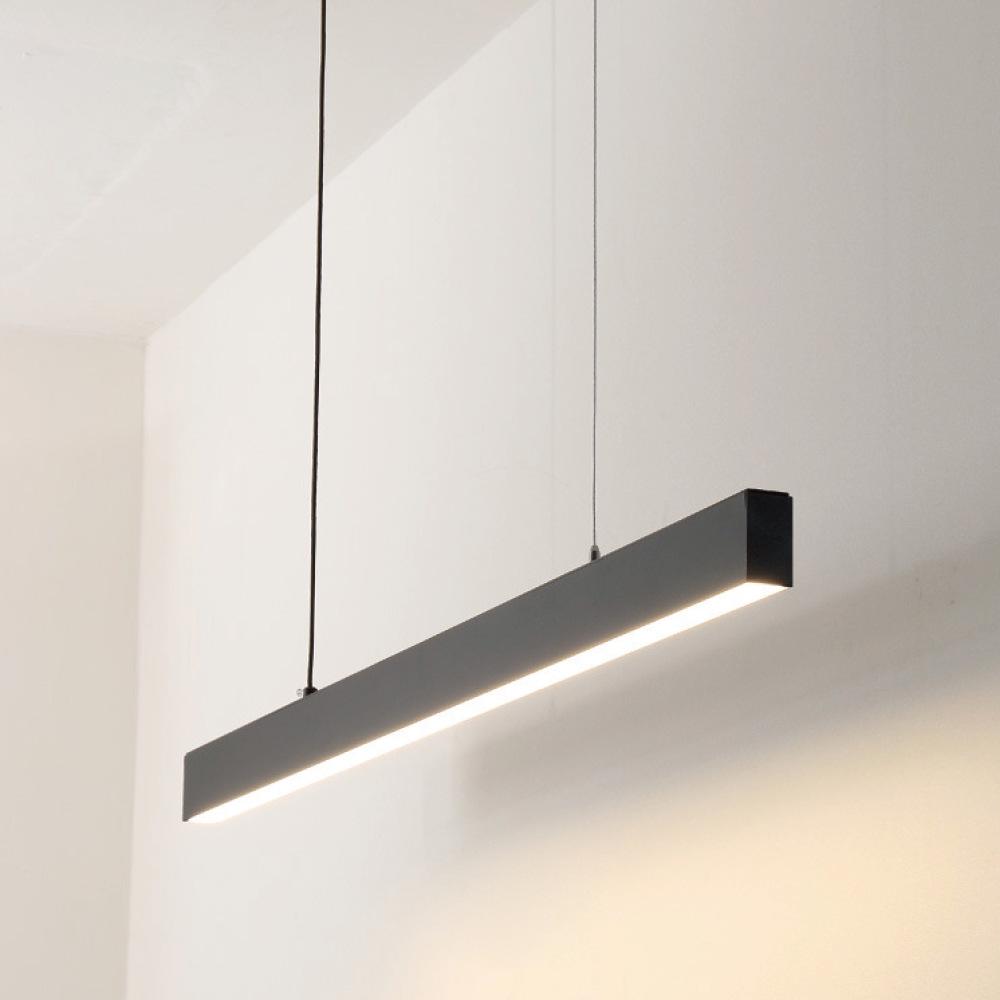 ETL US Standard LED Work Light - Aluminum Alloy Linear Pendant for Meeting Rooms and Offices