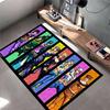 "Vibrant Anime Characters Design Rug - Non-slip Rug Suitable for Living Room and Bedroom Sofas."