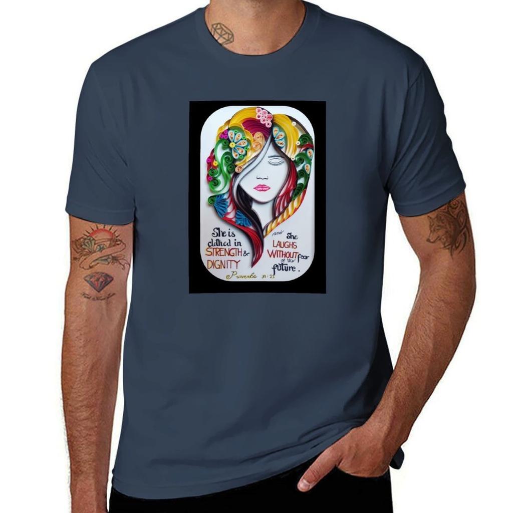Quilling Unisexs Face Empowering Unisex Tshirt Moisture Wicking Quick Dry Tee