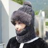 Winter Cycling Face Mask With Fleece Lined Full Face Cover For Adults