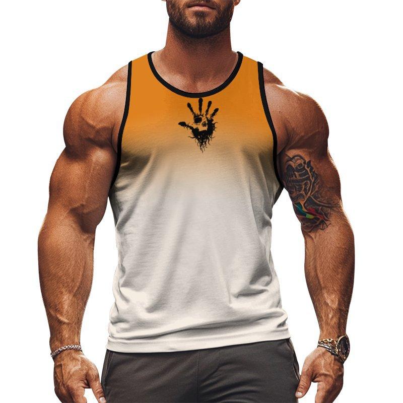 3D Printed Sports Vest Summer Men Y2k Sleeveless Men's Top Oversized Tank Fashion Streetwear T Shirt