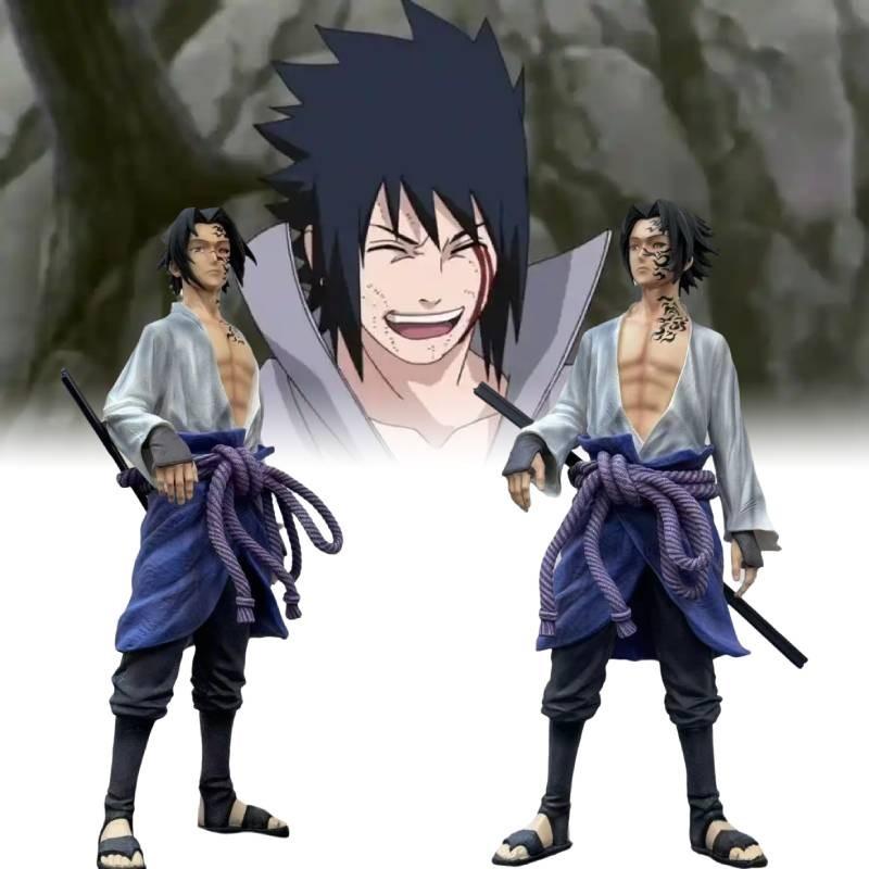 Sasuke Naruto Uchiha Figurine Anime Model Ornament Toy Gift Festival Garnish
