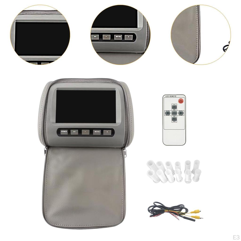 Car Headrest Automotive Pillow Display Accessories Screen