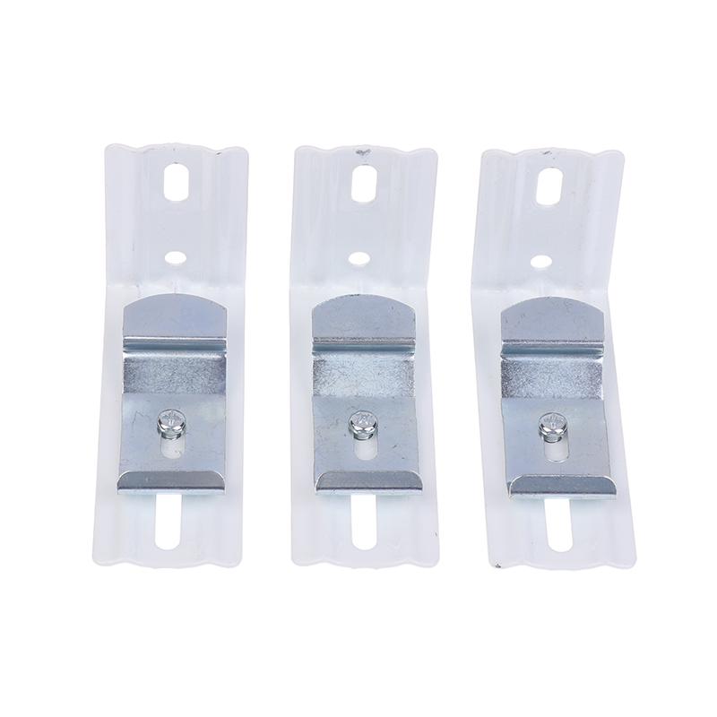 1/2Pcs 3Inch Vertical Blind Bracket Clips Metal Roller Shutter Pull Curtain Fixing Mounting Holder Accessories