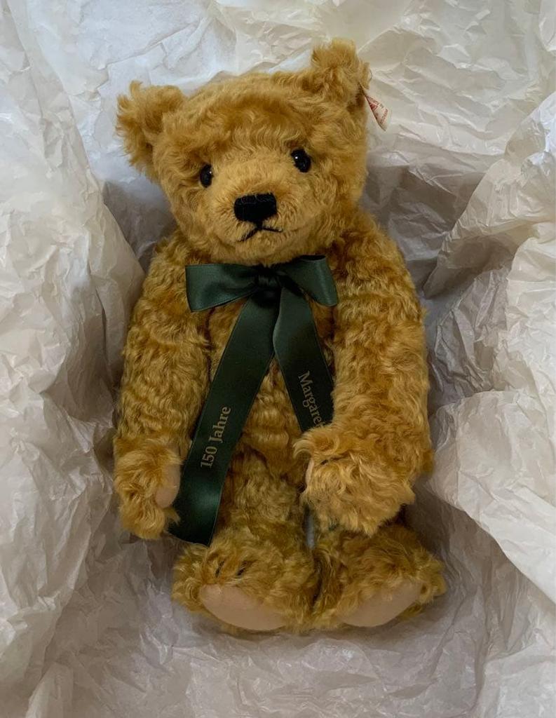 [USED] Steiff 150th Anniversary Teddy Bear MARGARETE STEIFF