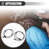 Motoforti Front Left Right ABS Sensor Wheel Speed Sensor for Mercedes Benz CLA45 AMG